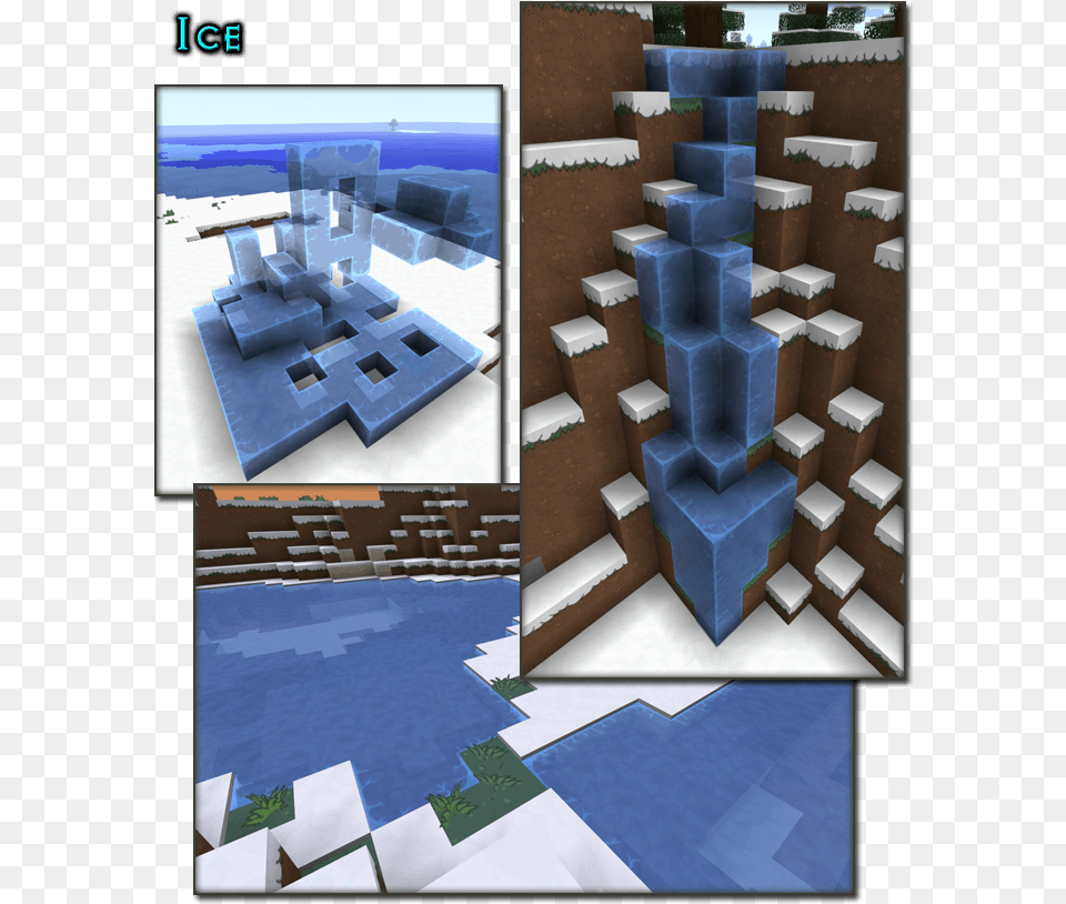 Ice Minecraft Connected Textures Vines, Art, Collage, Architecture, Building Free Transparent Png