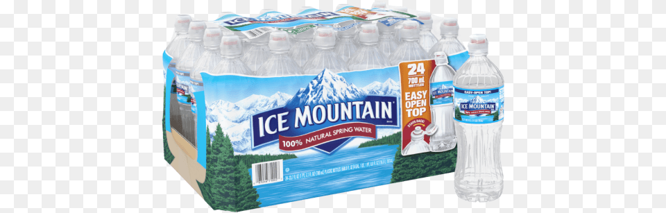 Ice Mountain, Beverage, Bottle, Mineral Water, Water Bottle Free Png Download