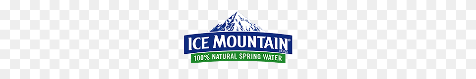 Ice Mountain Logo, Mountain Range, Nature, Outdoors, Peak Png Image