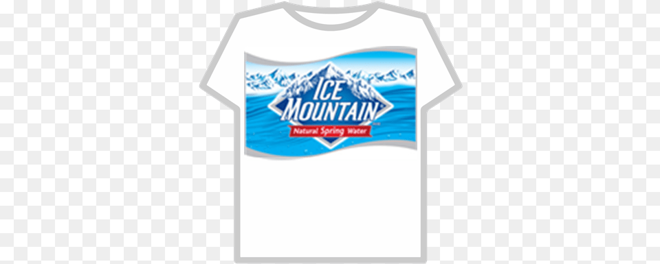 Ice Mountain Logo Roblox Ice Mountain, Clothing, T-shirt, Shirt Free Transparent Png