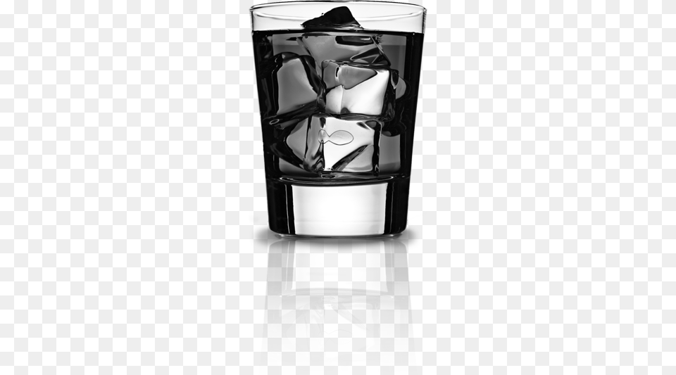 Ice Picture Glass With Ice Cubes Png