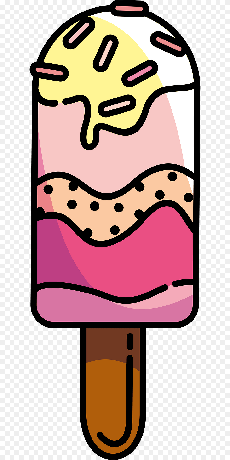 Ice Pop Clipart, Cream, Dessert, Food, Ice Cream Png Image