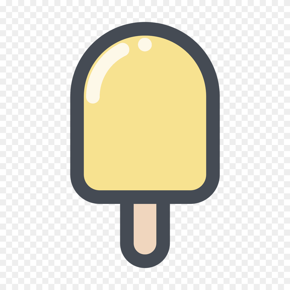 Ice Pop Yellow Icon, Food, Ice Pop Free Png