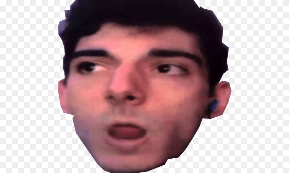 Ice Poseidon With Arm Gif Tongue Thing Homie Gif, Person, Face, Head, Adult Png Image