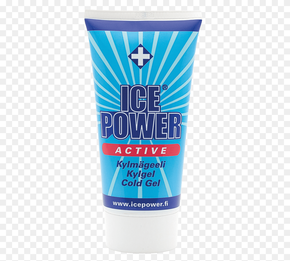 Ice Power Active Gel, Bottle, Cosmetics, Sunscreen, Lotion Free Png