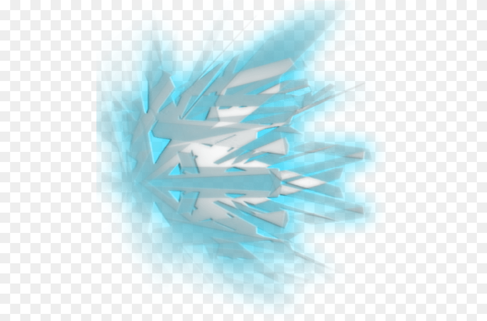 Ice Shard Ice Spike, Turquoise, Paper, Crystal, Mineral Free Transparent Png