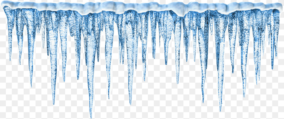 Ice Sickles Transparent Background Icicle, Nature, Outdoors, Winter, Snow Free Png Download