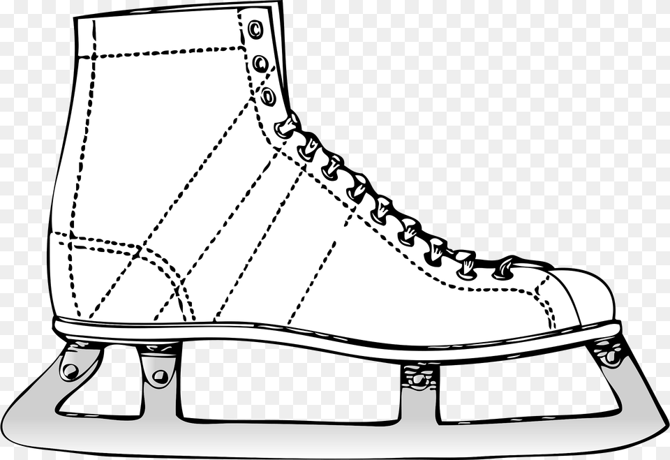 Ice Skate Clipart, Clothing, Sneaker, Footwear, Shoe Png
