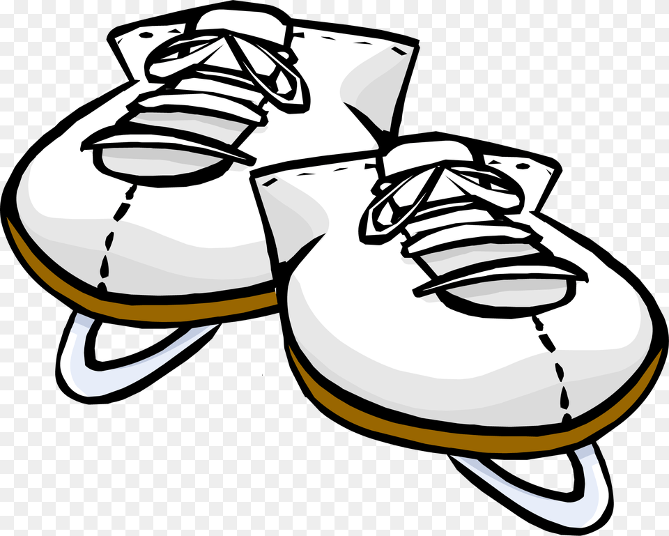 Ice Skate Clipart Ice Skating, Clothing, Footwear, Shoe, Sneaker Free Png Download