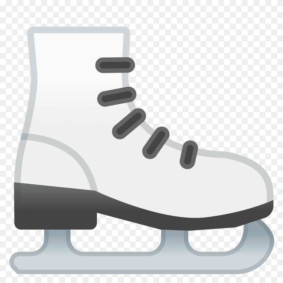 Ice Skate Emoji Clipart, Clothing, Footwear, Shoe, Smoke Pipe Free Png