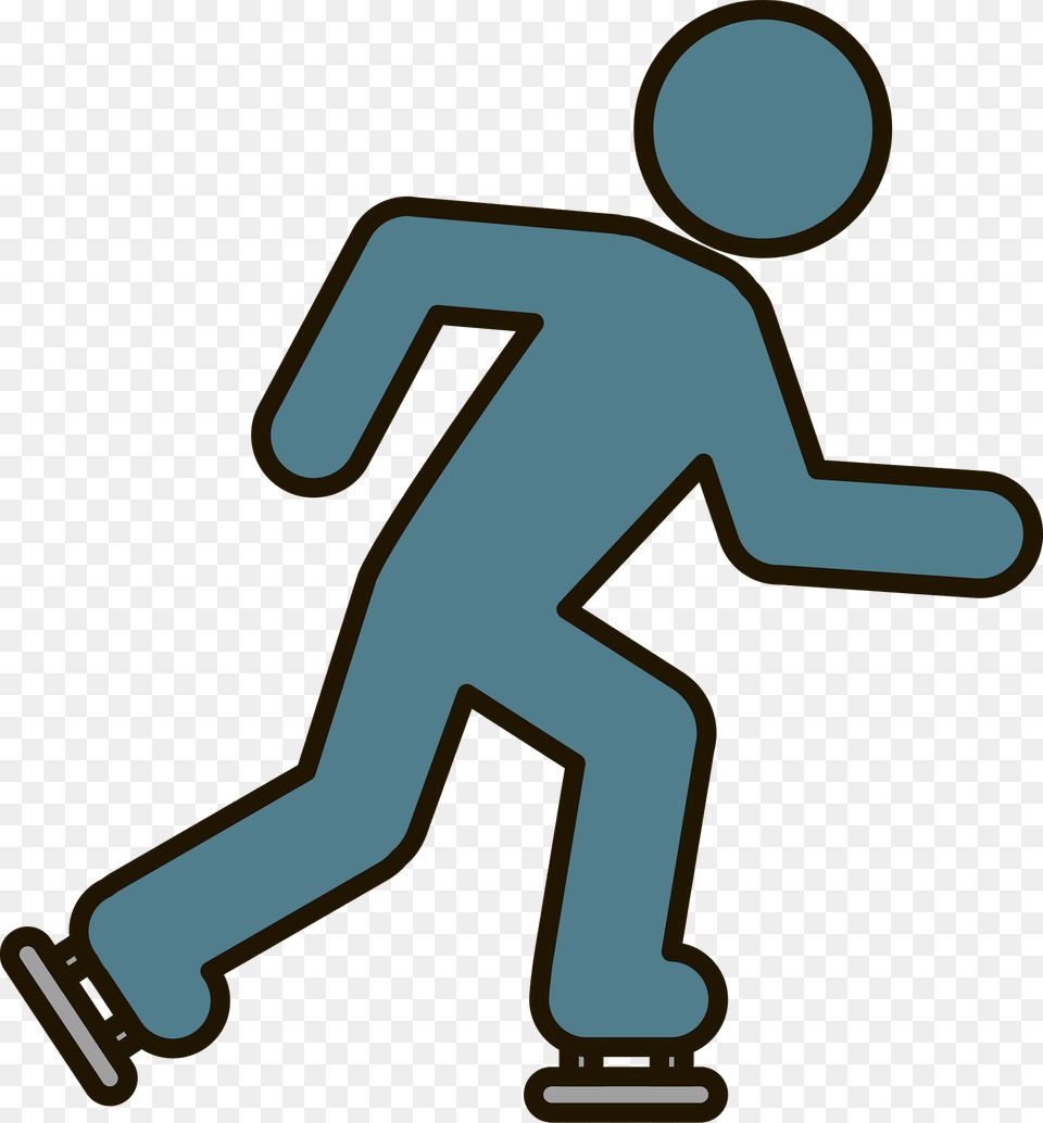 Ice Skater Clipart, People, Person, Device, Grass Png Image
