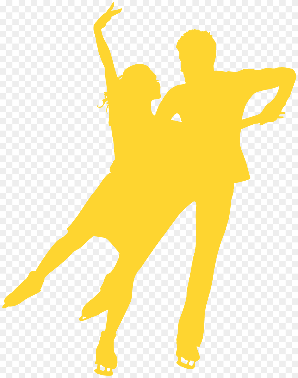 Ice Skaters Silhouette, Dancing, Leisure Activities, Person, Head Png