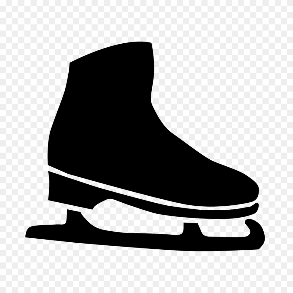 Ice Skates, Gray Free Png Download