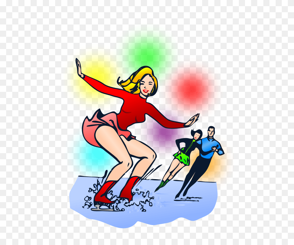 Ice Skating, Publication, Book, Comics, Adult Png