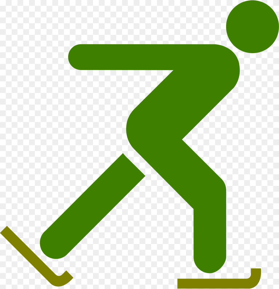 Ice Skating Clipart, Green, Symbol Free Transparent Png