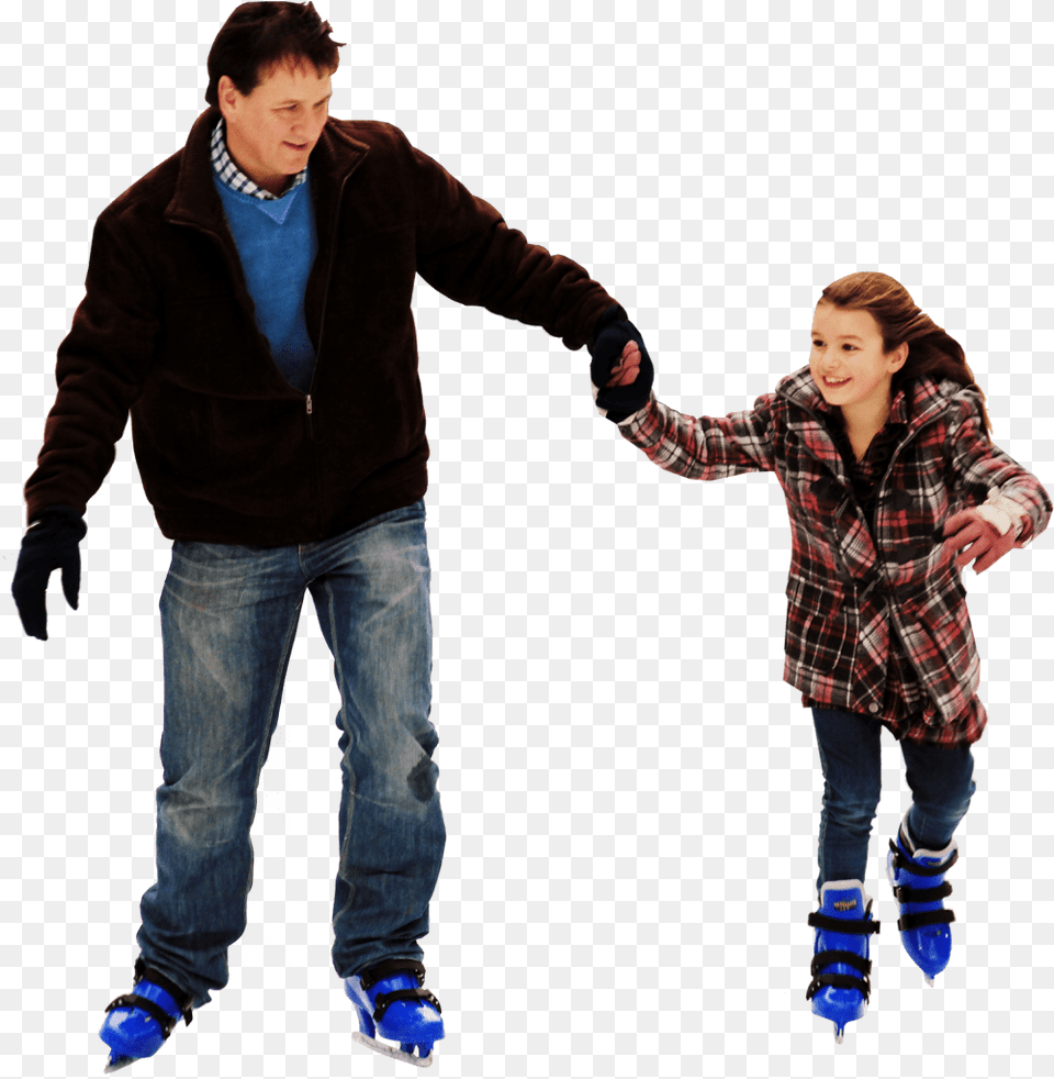Ice Skating Community First Champion Center People Ice Skating, Jeans, Sleeve, Clothing, Pants Png Image