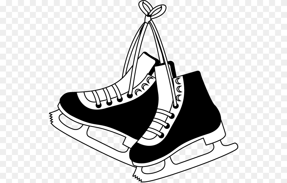 Ice Skating Shoes Picture, Stencil, Clothing, Footwear, Shoe Png