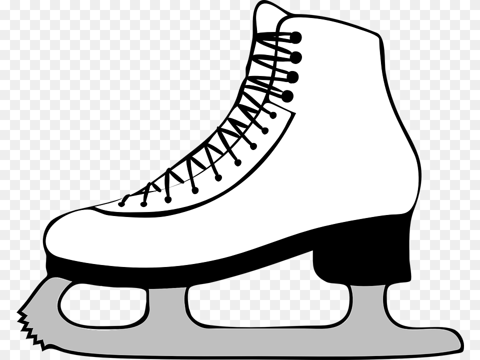 Ice Skating Shoes Transparent Ice Skate Clipart, Clothing, Footwear, Shoe, Sneaker Free Png