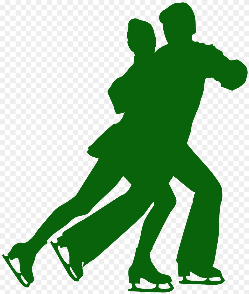 Ice Skating Silhouette, Dance Pose, Dancing, Leisure Activities, Person Free Png Download