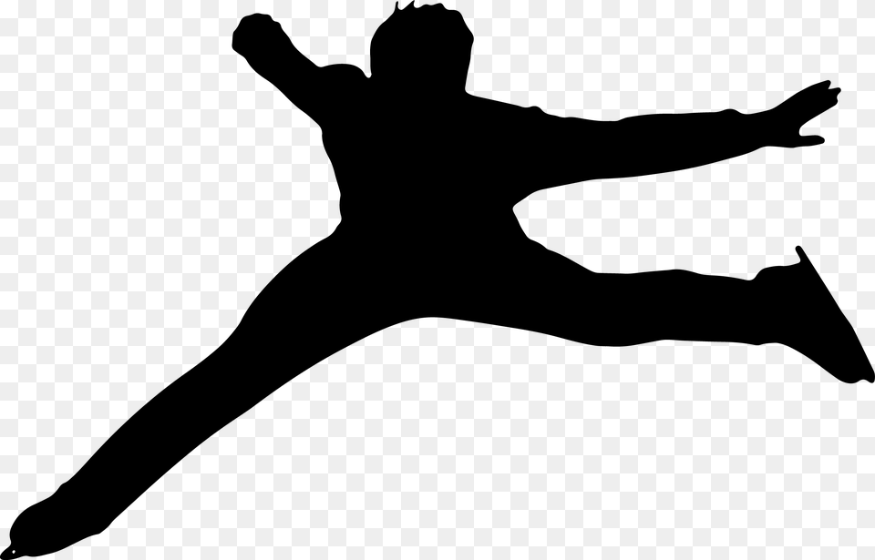 Ice Skating Winter Olympic Sport Silhouettes, Gray Png Image