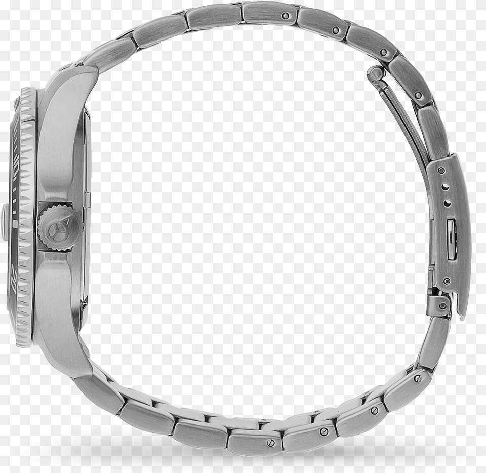 Ice Steel Black Silver Watch, Accessories, Bracelet, Jewelry, Wristwatch Free Png