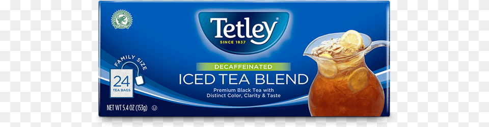 Ice Tea Square Decaf Tetley, Beverage Free Transparent Png