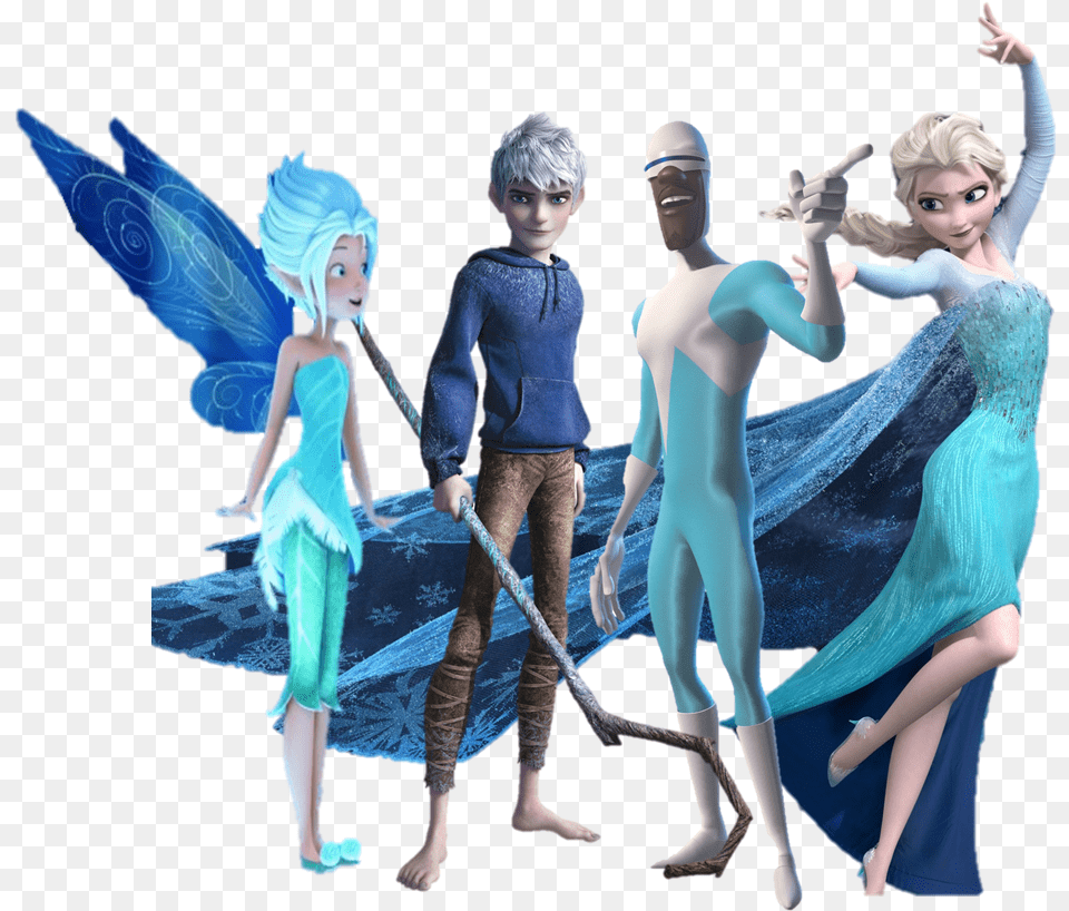 Ice Team Periwinkle Jack Frost Frozone Jack Frost And Frozone, Adult, Person, Woman, Female Png Image
