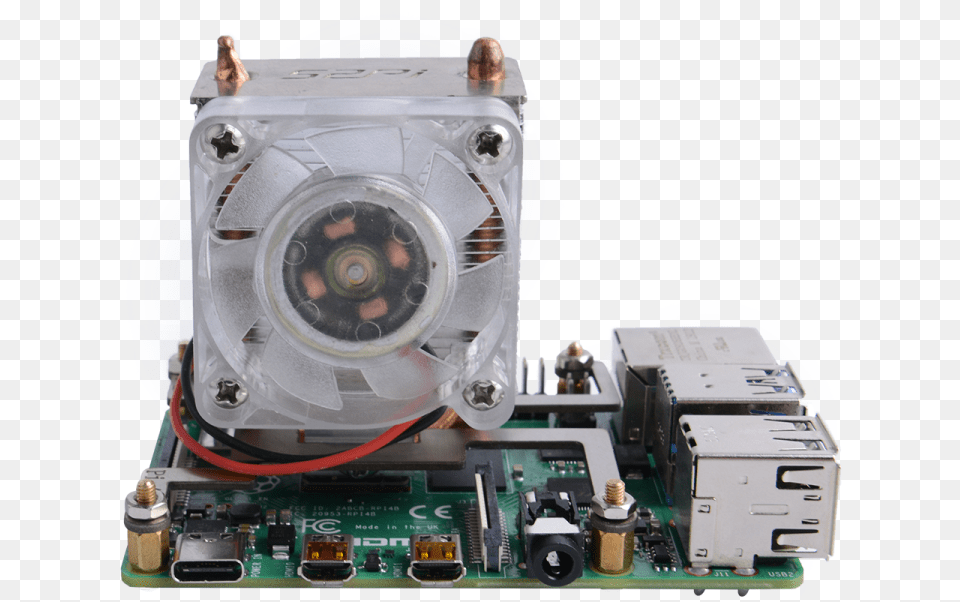 Ice Tower Cpu Cooling Fan For Raspberry Pi Raspberry Pi 4 Cpu Temperature, Computer Hardware, Electronics, Hardware, Machine Free Png Download