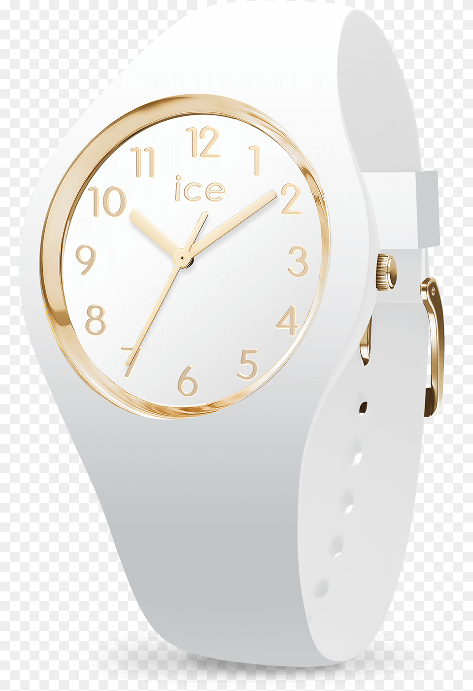 Ice Watch Ice Glam White Gold Medium Watch, Arm, Body Part, Person, Wristwatch Png