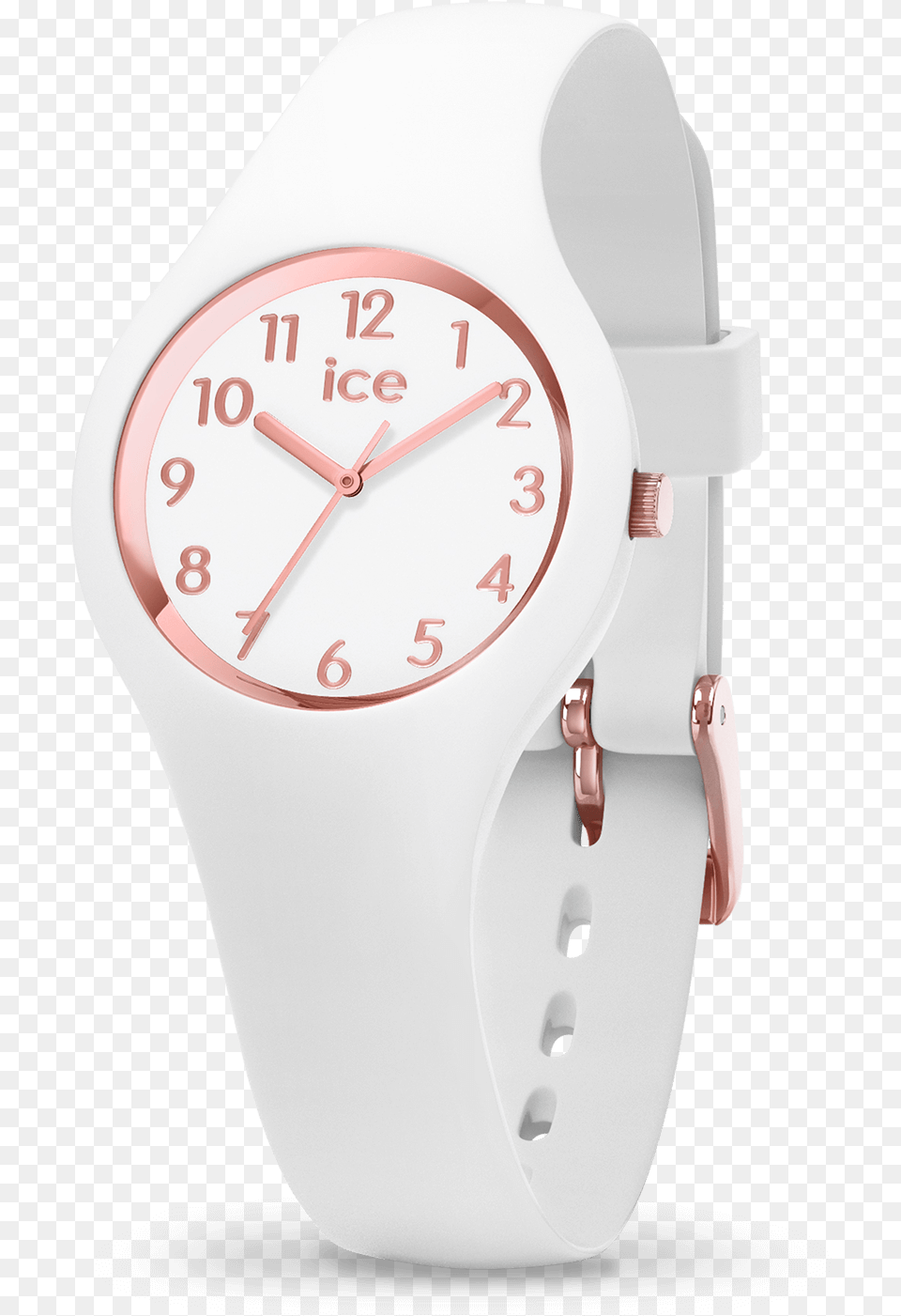 Ice Watch Ice Glam White Rosegold Numbers Extra Small Solid, Arm, Body Part, Person, Wristwatch Free Transparent Png