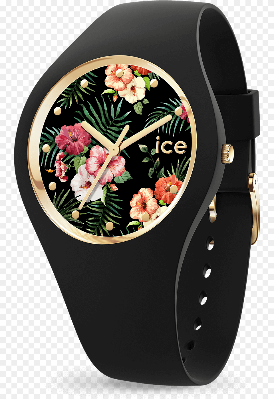 Ice Watch With Flowers, Arm, Body Part, Person, Wristwatch Free Png Download