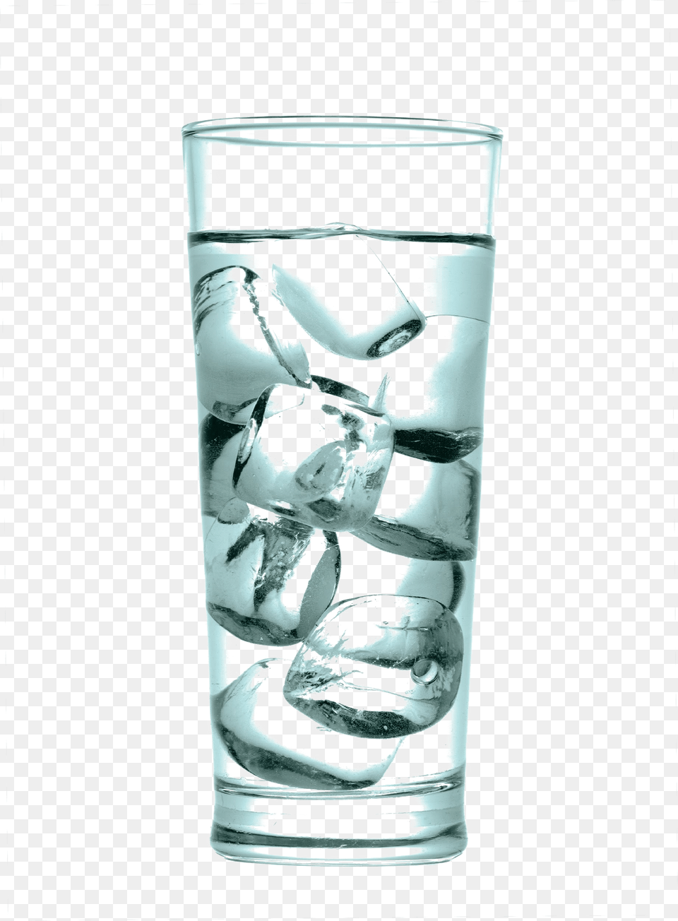 Ice Water Image, Glass, Smoke Pipe Free Png Download