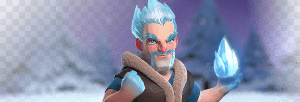 Ice Wizard Ice Wizard Clash Royale, Baby, Person, Face, Head Png