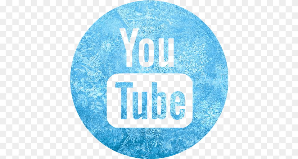 Ice Youtube 4 Icon Youtube Icon Orange, Sticker, Logo, Turquoise, Disk Png