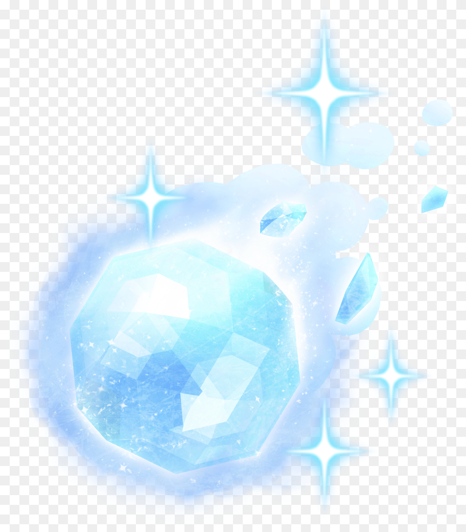Iceball Ice Mario, Crystal, Outdoors, Nature, Accessories Free Transparent Png
