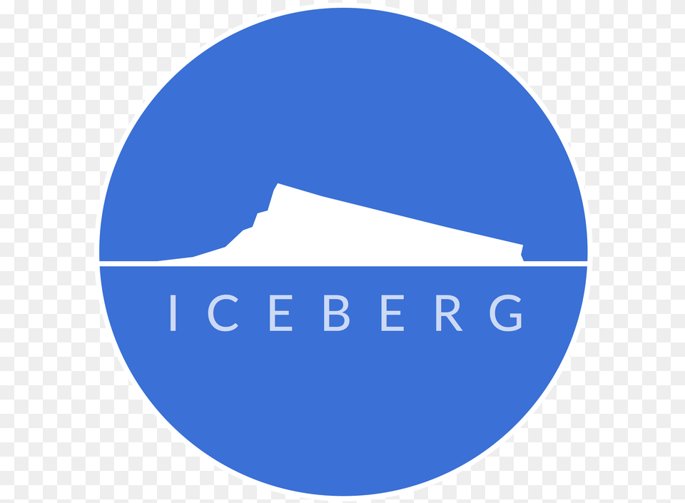 Iceberg Circle, Disk, Logo, Outdoors Png