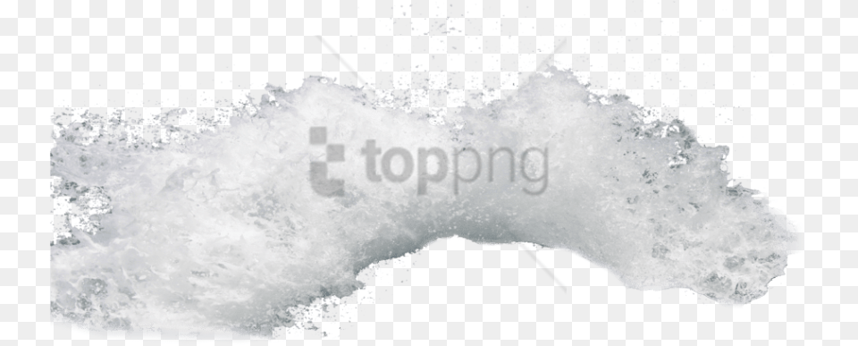 Iceberg Image With Background Wave Of Water White, Foam, Outdoors, Animal, Fish Free Png