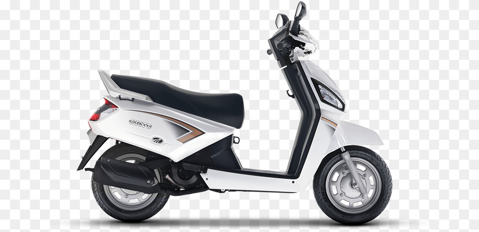 Iceberg White Mahindra Gusto, Scooter, Transportation, Vehicle, Motorcycle Free Png Download