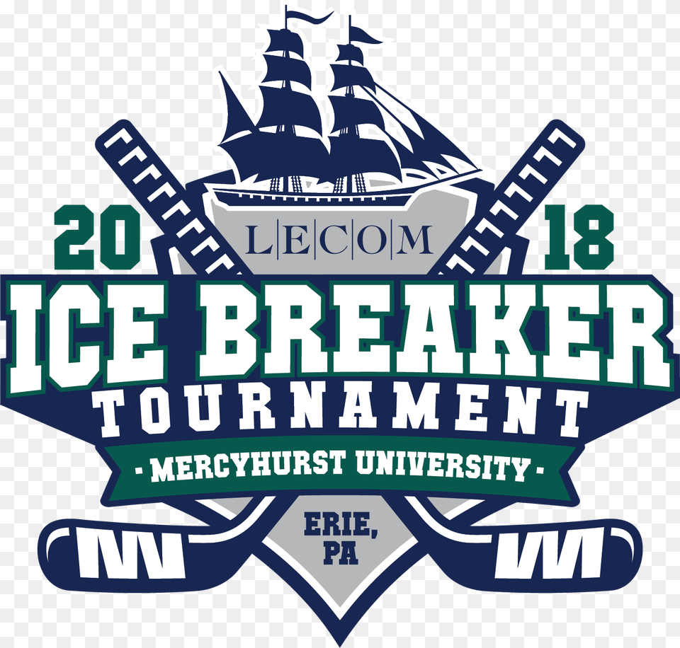 Icebreaker Lecom Color Lake Erie College Of Osteopathic Medicine, Logo, Architecture, Building, Factory Png Image