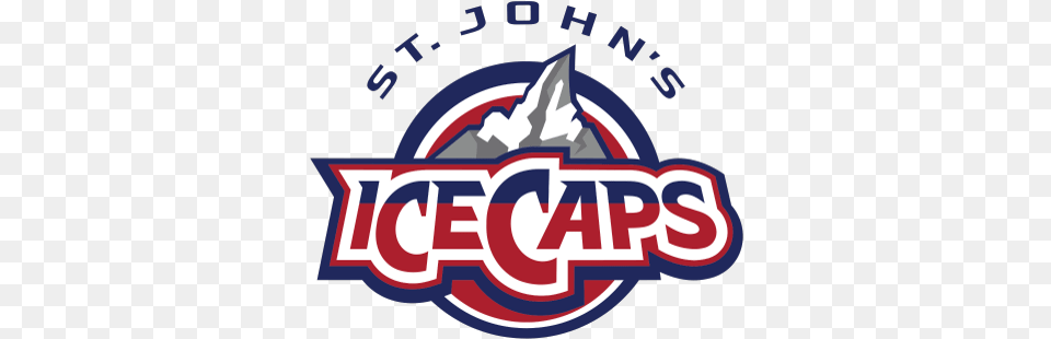 Icecaps Logo St John39s Ice Caps Logo, Emblem, Symbol, Dynamite, Weapon Free Png Download