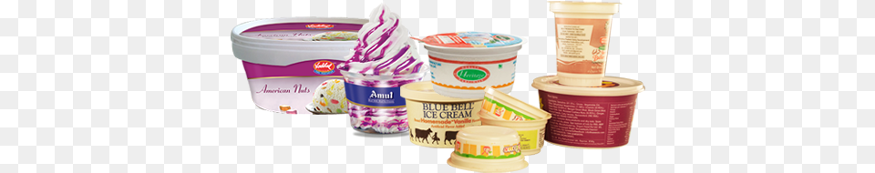 Icecream Bowls Amp Containers Ice Cream, Dessert, Food, Ice Cream, Yogurt Free Png