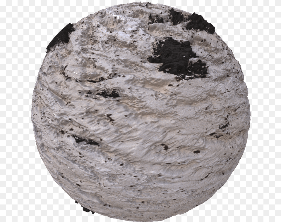 Icecream Cookiesandcream 1b Substance Designer Ice Cream, Sphere, Astronomy, Outer Space, Planet Png Image