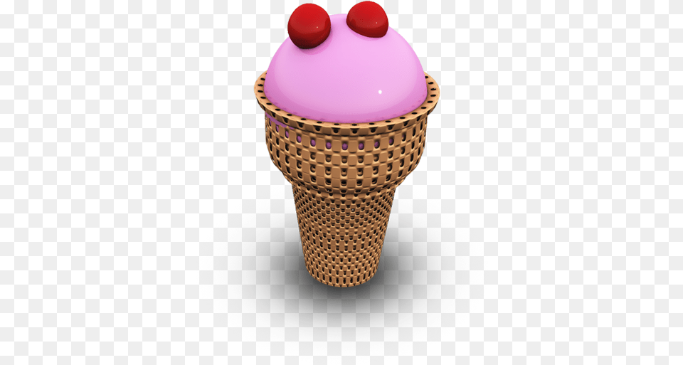 Icecream Icon Girly, Cream, Dessert, Food, Ice Cream Png Image