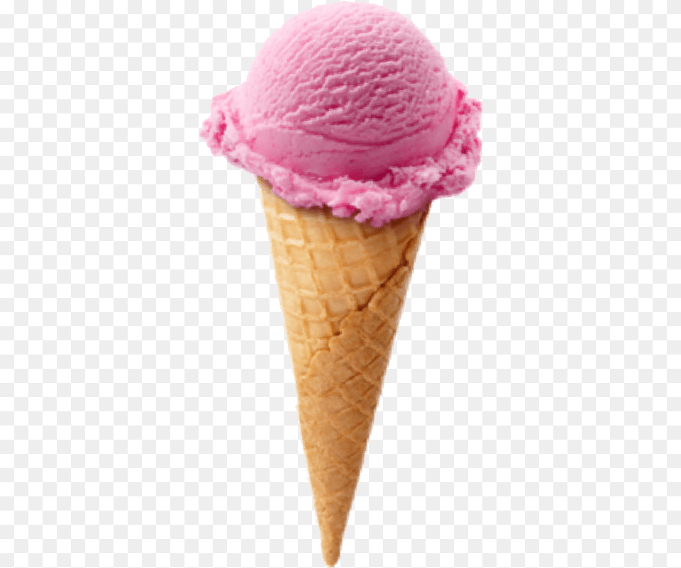 Icecream Pink Tumblr Helado Comida Love Freetoedit Strawberry Ice Cream, Dessert, Food, Ice Cream, Person Free Png