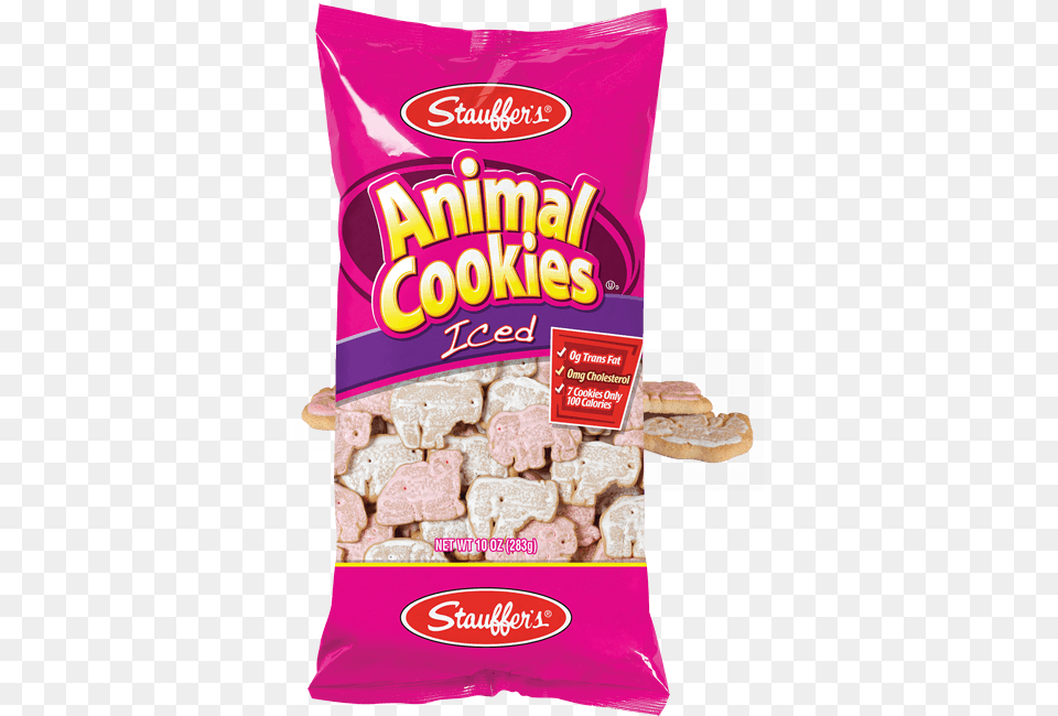 Iced Animal Cookies Iced Animal Crackers, Food, Snack, Ketchup, Bread Free Transparent Png