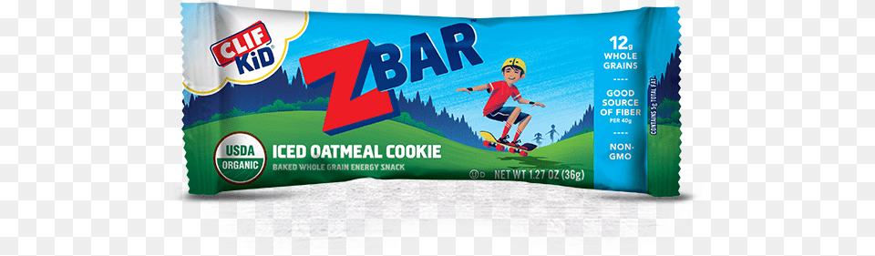 Iced Oatmeal Cookie Packaging Clif Bar Iced Oatmeal, Boy, Child, Male, Person Png Image