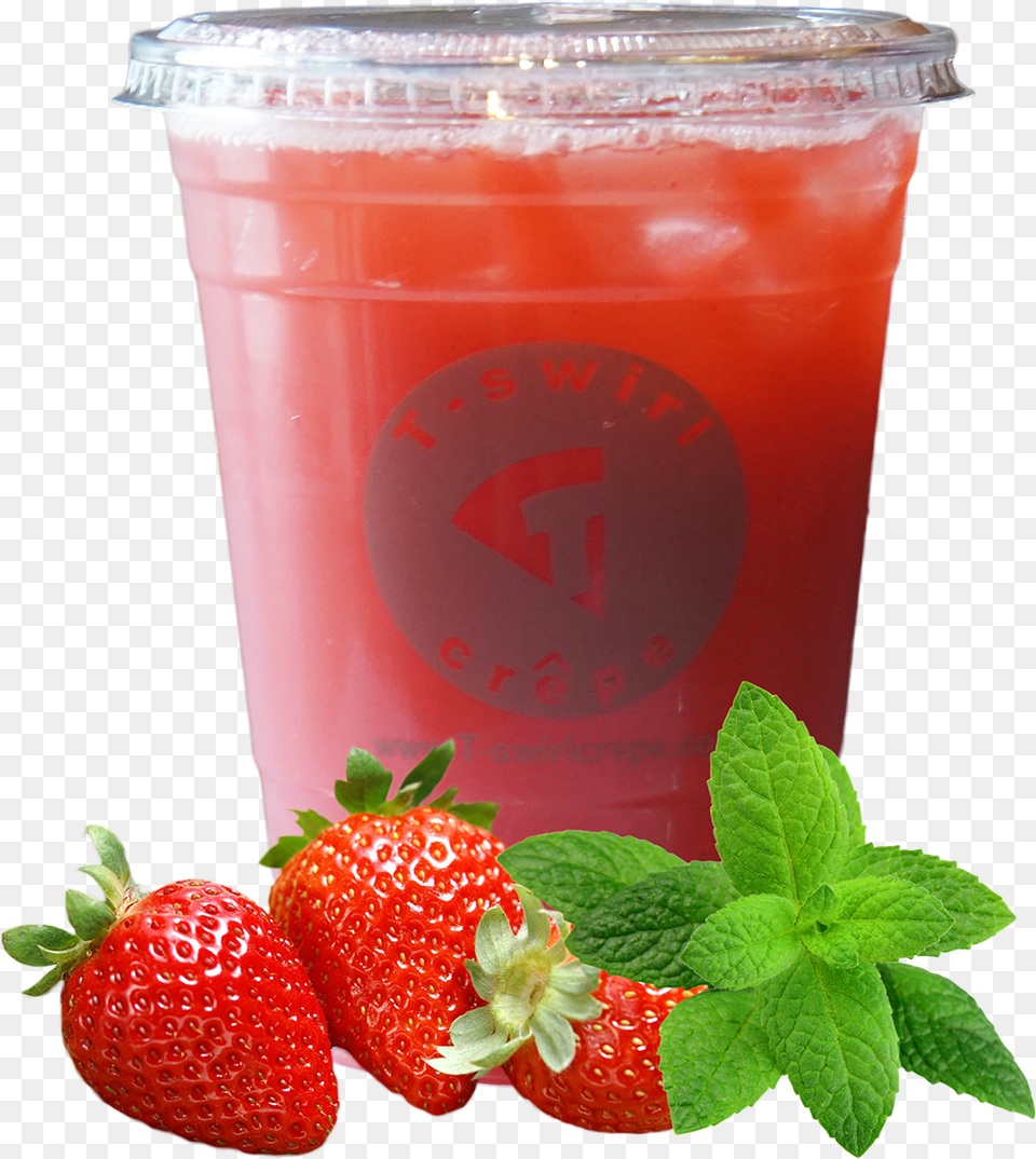 Iced Tea, Berry, Produce, Plant, Strawberry Free Png Download