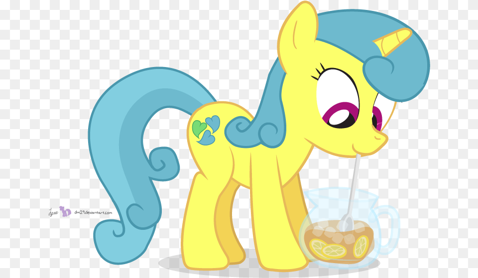 Iced Tea Jug Lemonade Lemon Hearts Mouth My Little Pony Friendship Is Magic, Face, Head, Person, Baby Free Png