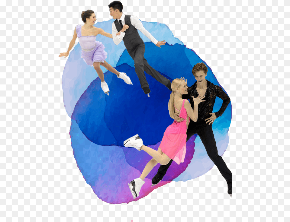 Icedancebanner Figure Skating Jumps, Person, Dancing, Leisure Activities, Adult Free Png Download