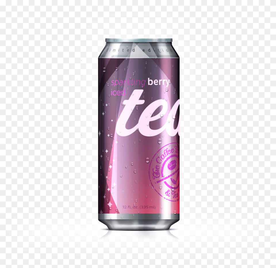 Icedteacan Berry, Can, Tin, Beverage, Coke Png Image